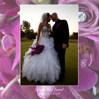Lacie & Jared's Beautiful Wedding Album Designs!