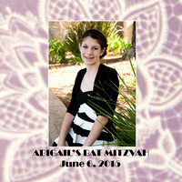 Abigail's Bat Mitzvah Album!