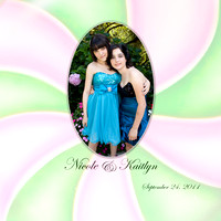 Nicole & Kaitlyn's Album Designs