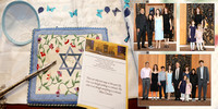 Miri's Bat Mitzvah album designs